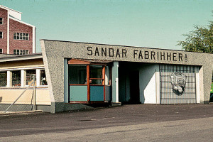 Bilde av Ny port Sandar Fabrikker